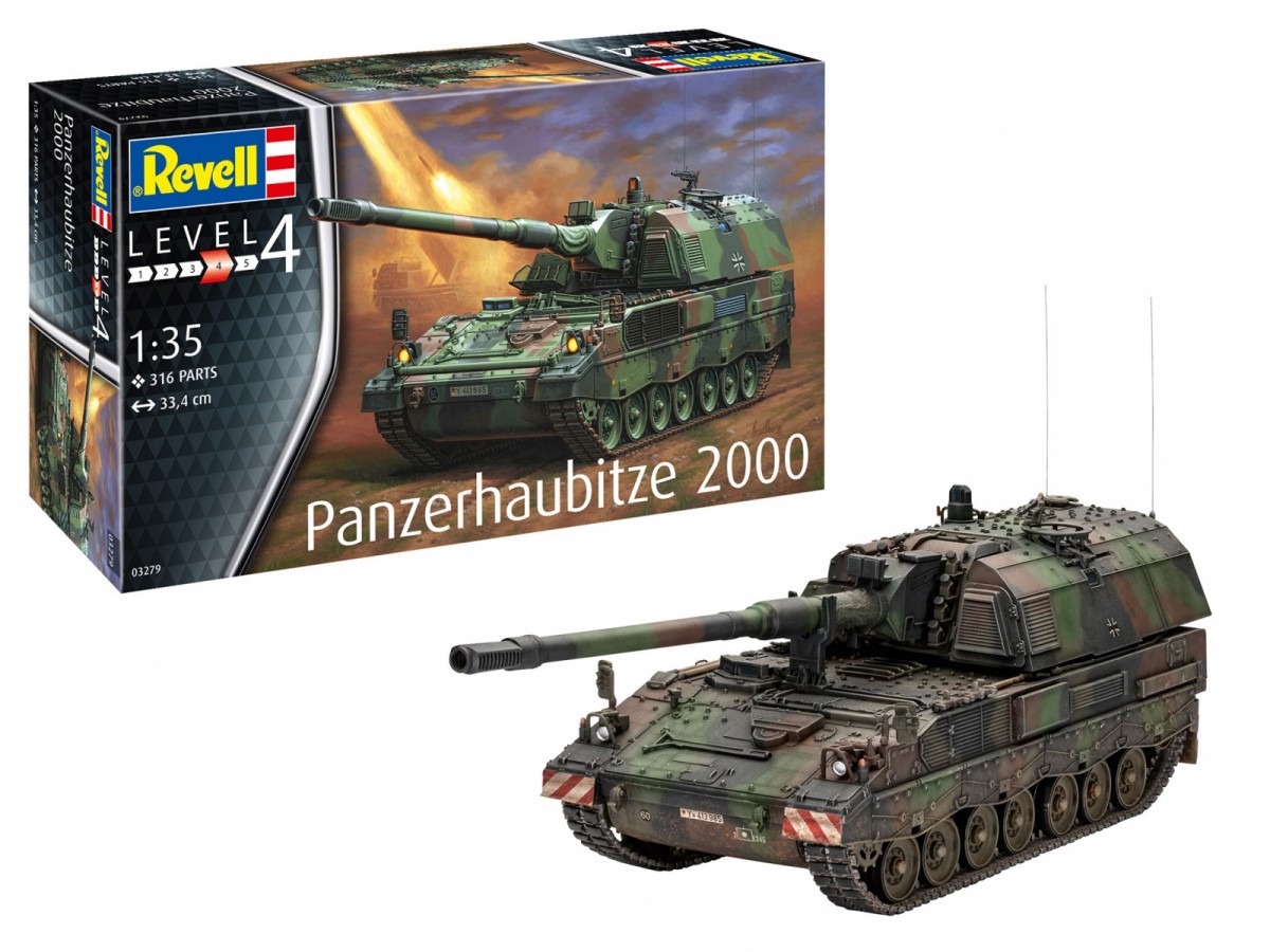 Plastic model Panzerhaubitze 2000 03279 (4009803032795) Rotaļu auto un modeļi
