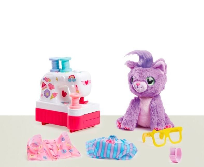 Sewing machine + plush purple Little Live Pets Sew Surprise MO-30173 (630996301739)