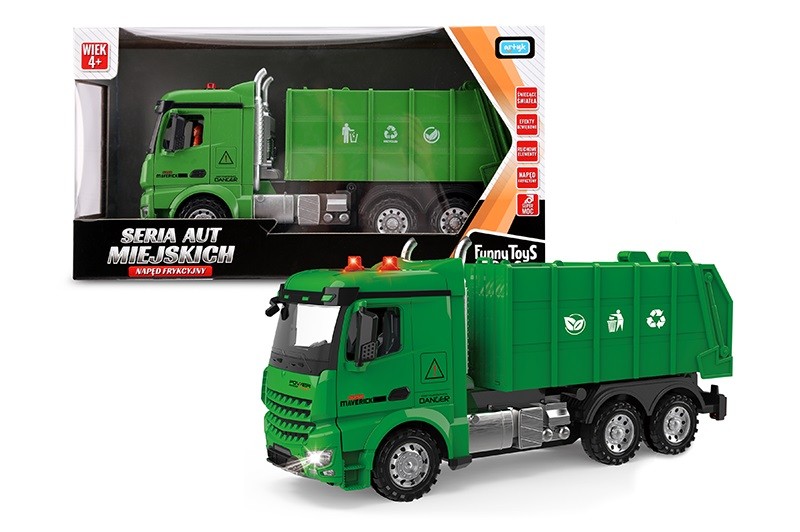 Garbage truck Toys For Boys 132797 (5901811132797) Rotaļu auto un modeļi