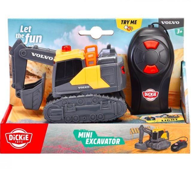 Dickie Construction vehicle Volvo excavator 14 cm Rotaļu auto un modeļi