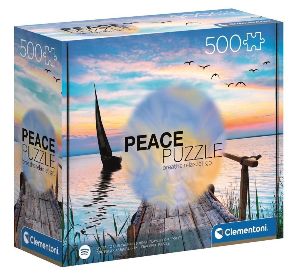 Clementoni Puzzle 500 elements Peace Collection Peaceful Wind puzle, puzzle