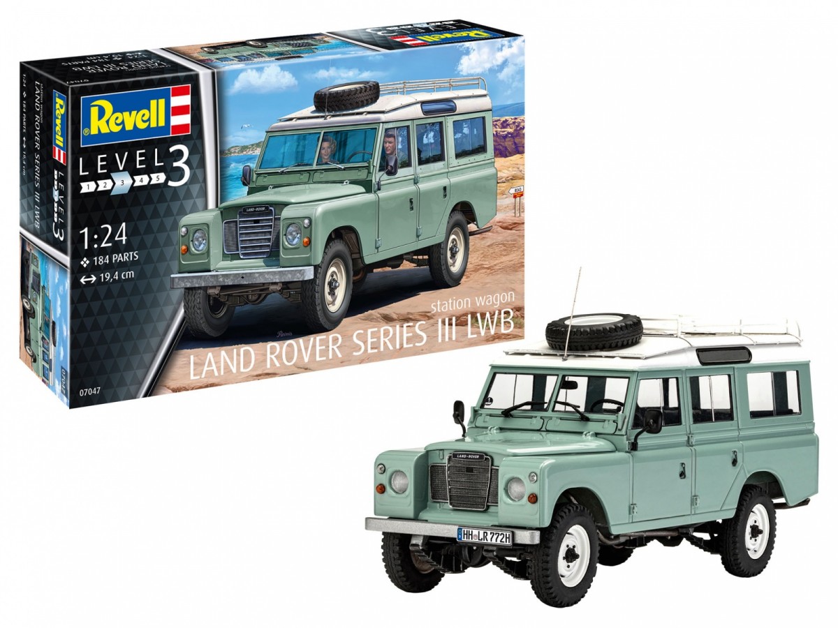 REVELL Land Rover Series III 07047 (4009803070476) Rotaļu auto un modeļi