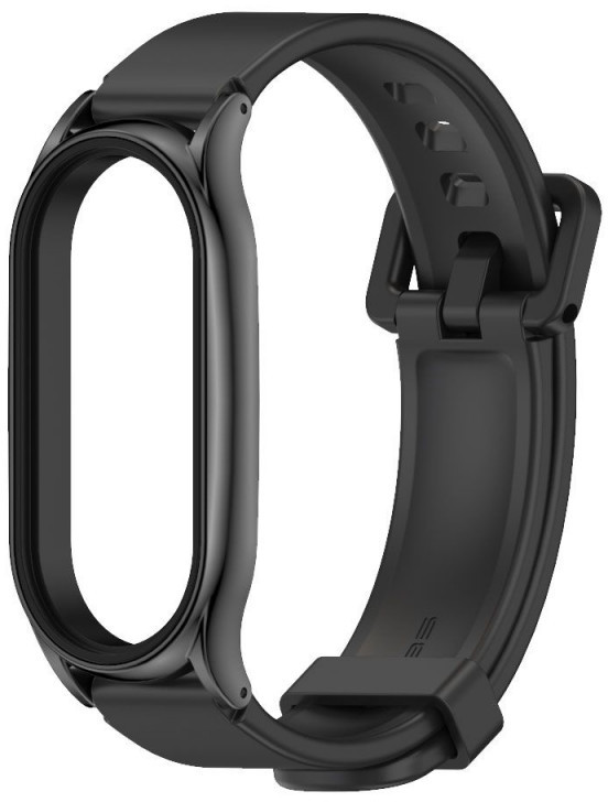 Tech-Protect watch strap IconBand Pro Xiaomi Mi Band 7, black 9589046923487 9589046923487 (9589046923487) Viedais pulkstenis, smartwatch