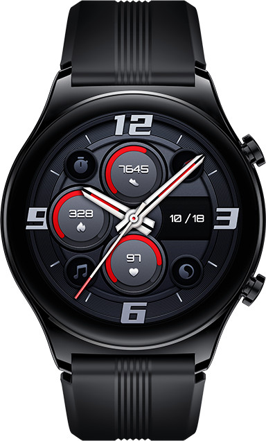 Honor Watch GS3, midnight black Viedais pulkstenis, smartwatch