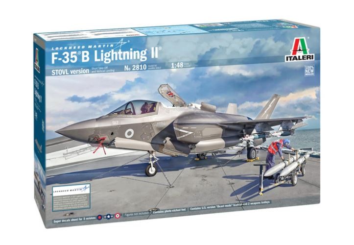 F-35B Lightning II 1/48 model kit 2810 (8001283028103) Rotaļu auto un modeļi
