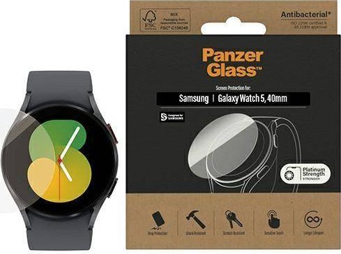 PanzerGlass Szklo PanzerGlass do Samsung Galaxy Watch 5 40mm 3674 (5711724036743)