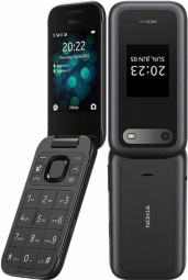NOKIA 2660 Dual SIM TA-1469 EELTLV BLACK Mobilais Telefons