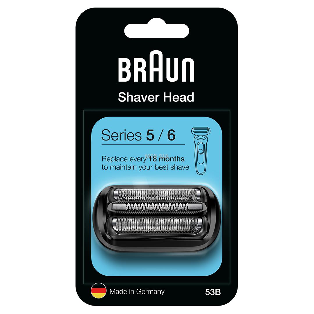 Braun replacement shaving head combination pack 53B vīriešu skuvekļu piederumi