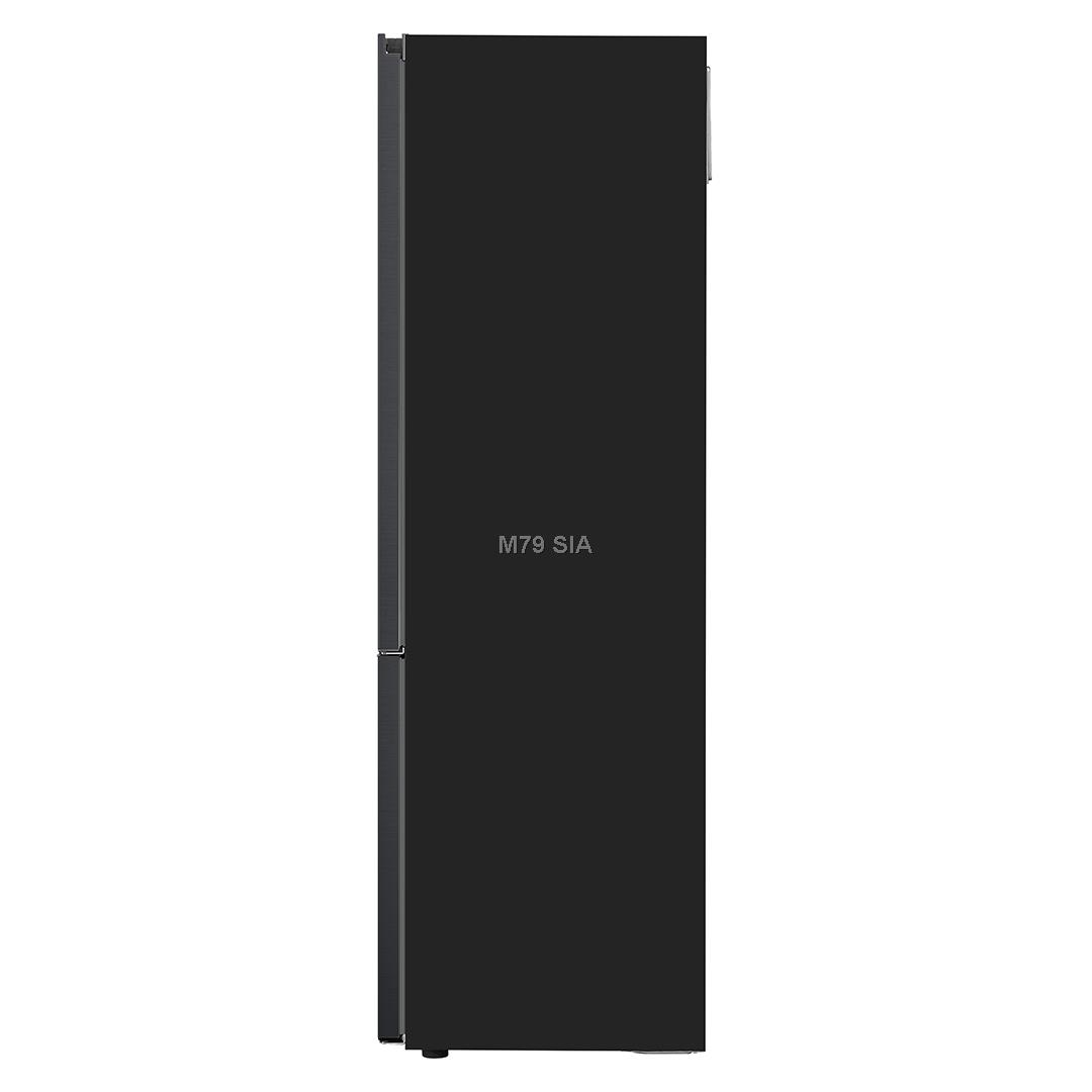 LG NoFrost, augstums 203 cm, 384 L, black Ledusskapis