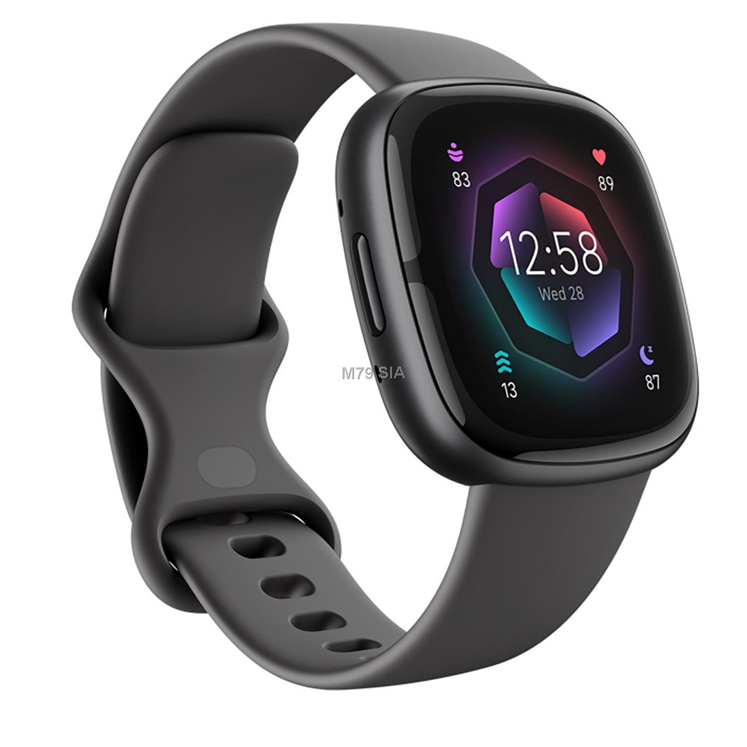 Fitbit Sense 2 Smart watch, NFC, GPS (satellite), AMOLED, Touchscreen, Heart rate monitor, Activity monitoring 24/7, Waterproof, Bluetooth, Viedais pulkstenis, smartwatch
