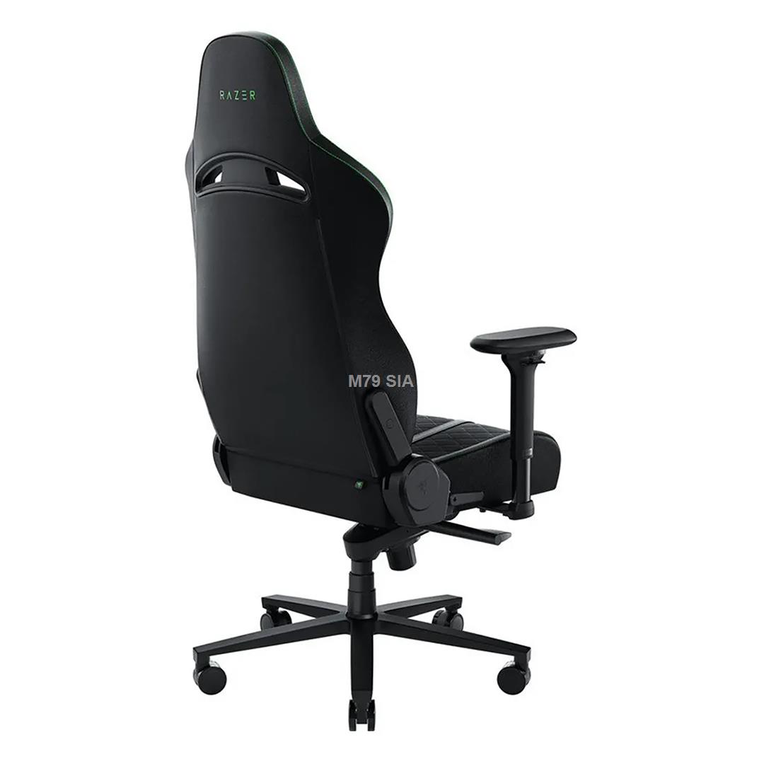 Razer Enki X Ergonomic Gaming Chair  Black/Green datorkrēsls, spēļukrēsls