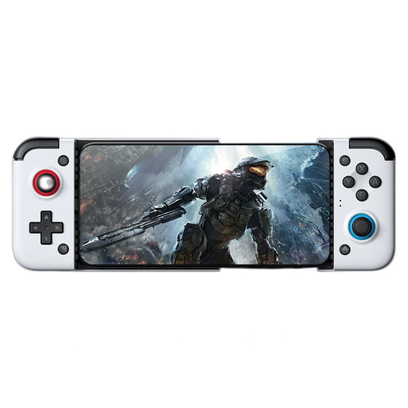 GameSir X2 Type-C Android Mobīlo Spēļu kontrolieris ar maks telefona fiksāciju 173mm garumā Balts spēļu konsoles gampad