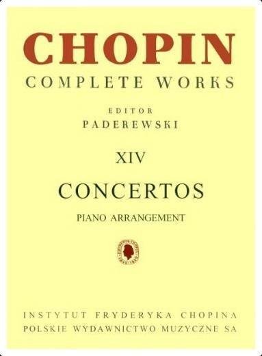 Chopin. Complete Works. XIV Koncerty fortepianowe 356192 (9790274000820) mūzikas instruments