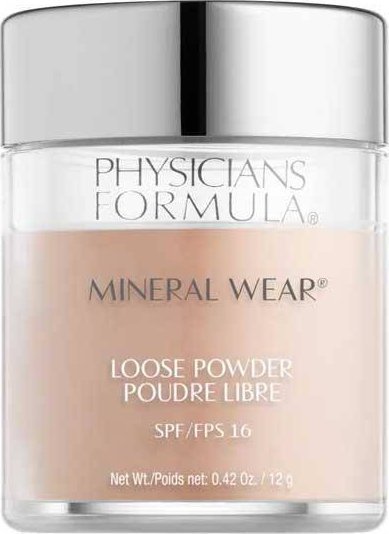 Physicians Formula PHYSICIANS FORMULA_Mineral Wear Loose Powder Poudre Libre SPF16 utrwalajacy, sypki puder do twarzy Creamy Natural 12g 044