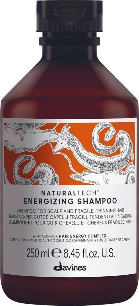 DAVINES_Naturaltech Energizing Shampoo lagodny szampon do oslabionej skory glowy i wlosow z tendencja do wypadania 250ml 8004608255505 (8004 Matu šampūns