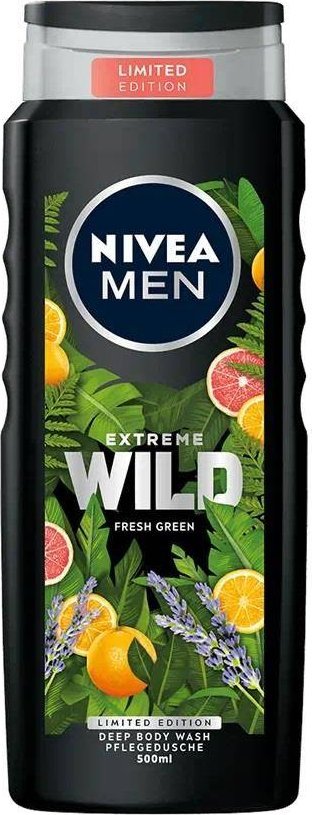 NIVEA_Extreme Wild zel pod prysznic 3w1 Fresh Green 500 ml 9005800356860 (9005800356860)
