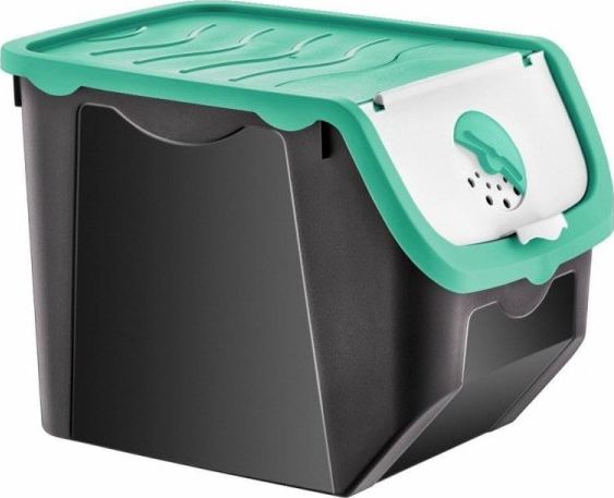 Orion CONTAINER FOR VEGETABLES AND FRUITS 12L TURQUOISE ORION 730513-T Virtuves piederumi