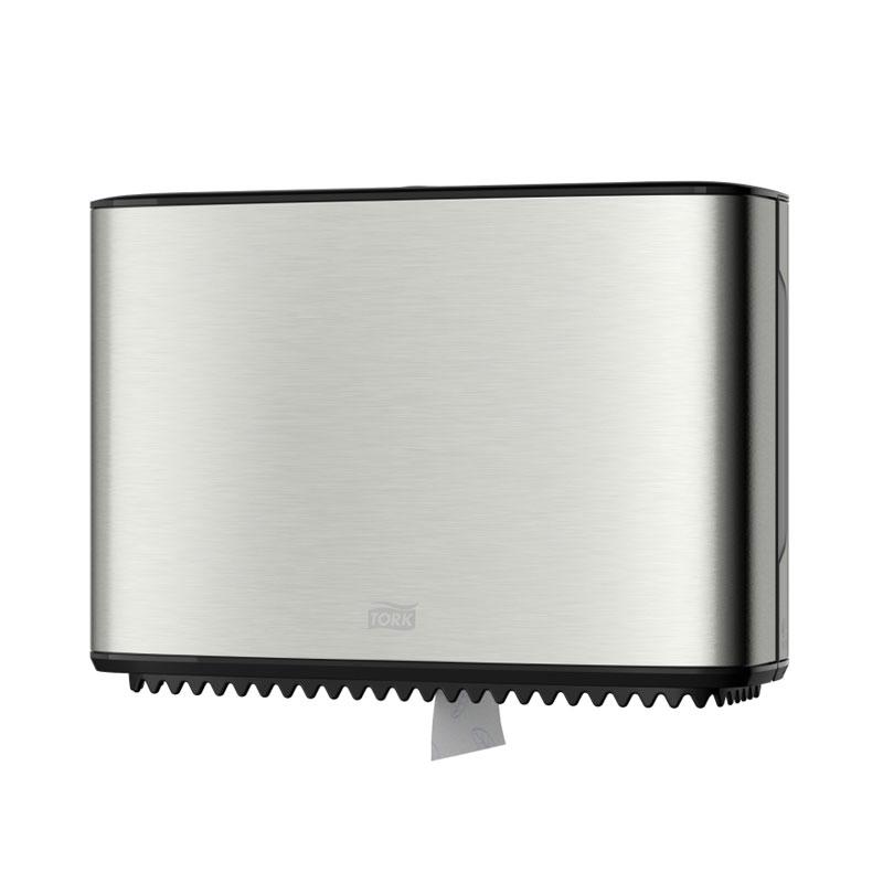 Tork Image Design Toilet Paper Dispenser, Mini Jumbo - Steel Vannas istabas piederumi