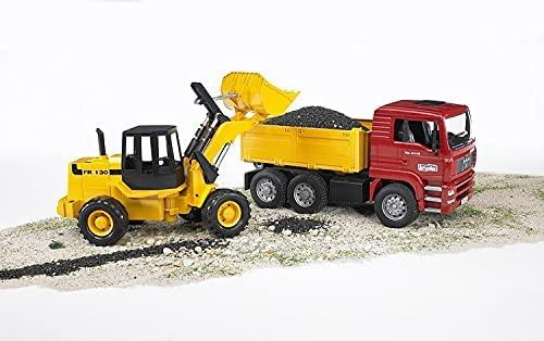 Bruder MAN TGA Truck wit h loader Rotaļu auto un modeļi