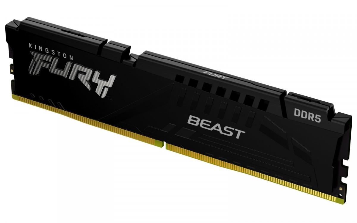 Kingston Fury Beast Black DDR5 16GB 5200Mhz CL40 operatīvā atmiņa