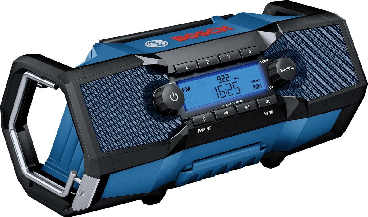 Bosch GPB 18V-2 C, construction site radio (blue, jack, Bluetooth, FM)