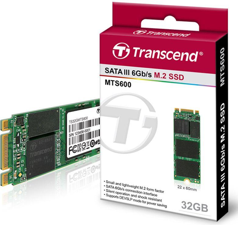 Transcend SSD M.2 2260  32GB SATA3 MLC INDUSTRI SSD disks