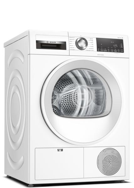 Bosch Dryer Machine WQG242AMSN Series 6 Energy efficiency class A++, Front loading, 9 kg, Sensitive dry, LED, Depth 61.3 cm, Steam function, Veļas žāvētājs