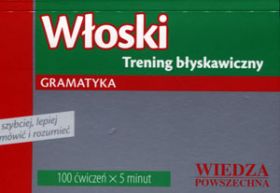 Wloski. Trening blyskawiczny. Gramatyka WIKR-975379 (9788321413693) Literatūra