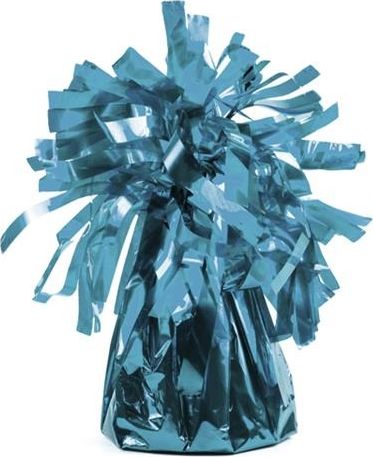 Party Deco Ciezarek do balonow, blekitny, 7 cm, 130 g, 4 szt. uniwersalny 511229 (5902230745582)