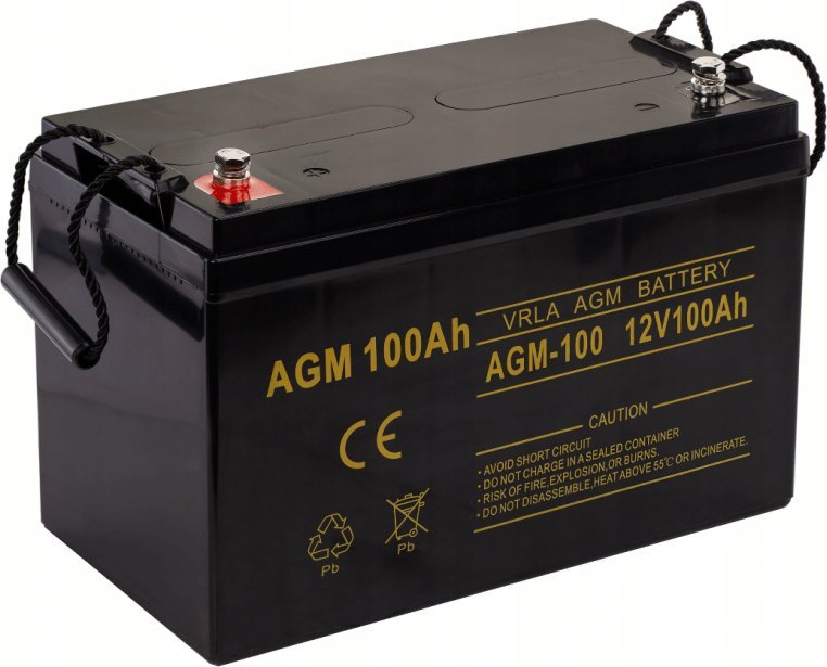 VOLT POLSKA Akumulator AGM 12V 100Ah UPS aksesuāri