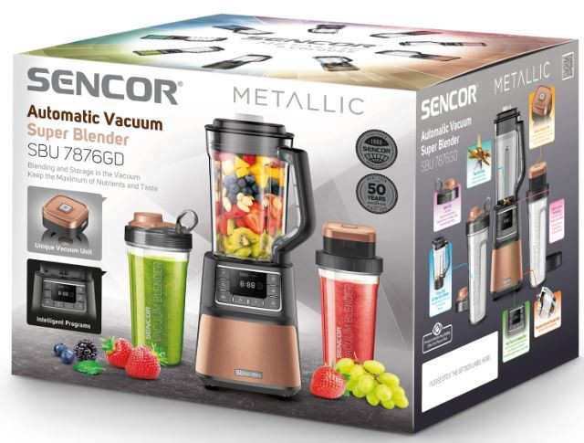 Sencor SBU7876GD Automatic Vacuum Super Blender Blenderis