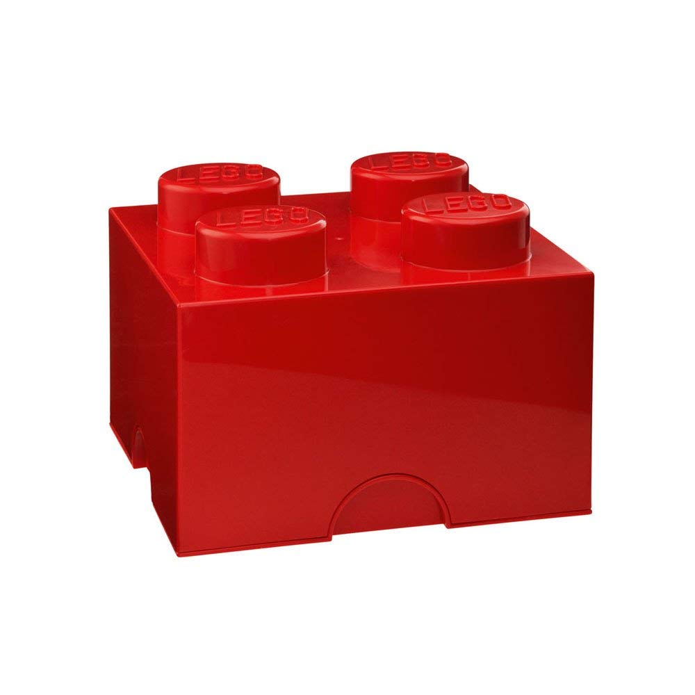 Lego Storage Brick 4 czerwony LEGO konstruktors