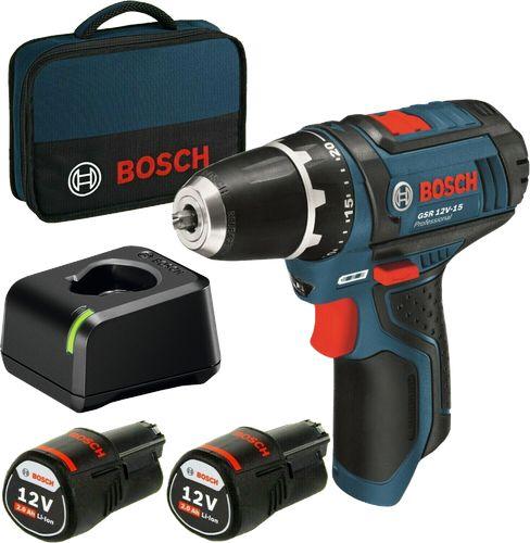 Bosch GSR 12V-15 Promo Pack Cordless Drill Driver