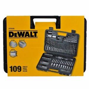 DeWalt DT0109 Screwdriver and Drillbit Set (109 Pieces)