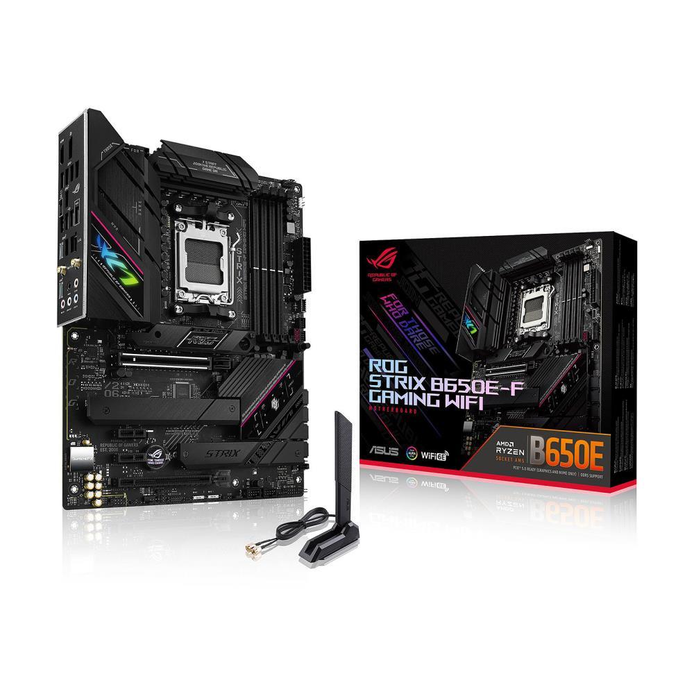 ASUS ROG STRIX B650E-F GAMING WIFI AM5 pamatplate, mātesplate