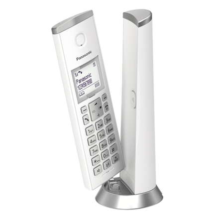 Panasonic KX-TGK210FXW Cordless phone White telefons