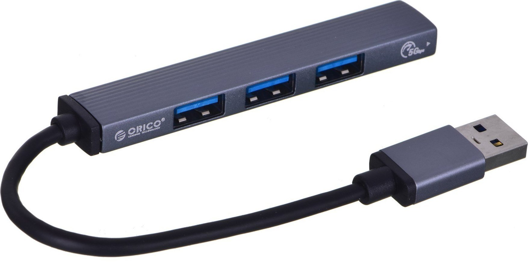 ORICO HUB USB-A 4X USB-A (3X2.0, 1X3.0) AH-A13-GY-B USB centrmezgli