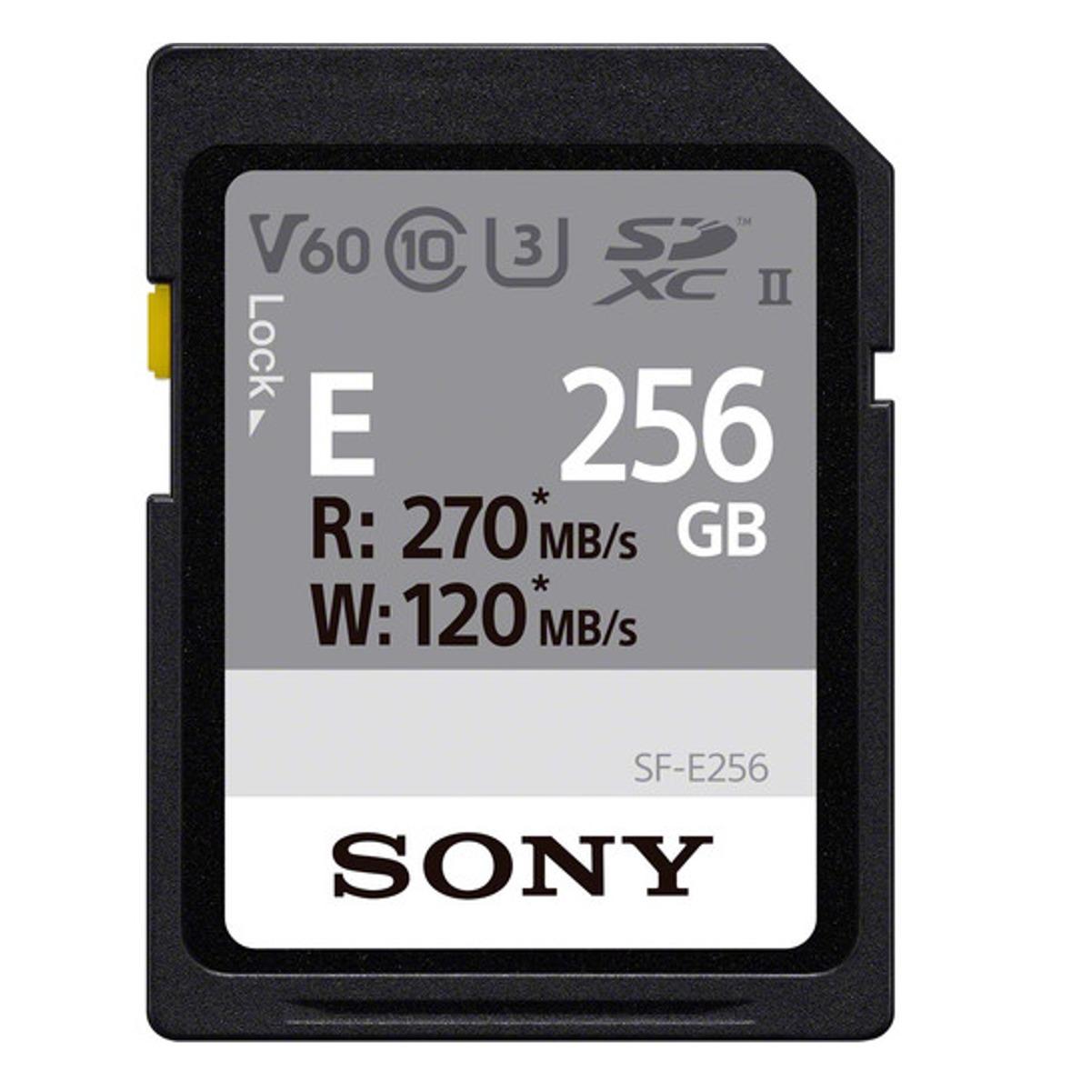 Sony SF-E256 256 GB, SDXC, Flash memory class 10 atmiņas karte