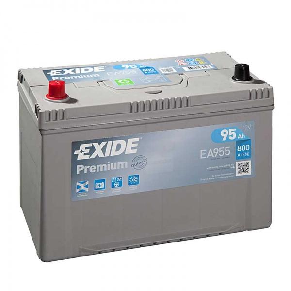 EXIDE EA955 95Ah 800A (EN) 12V akumuliatorius EA955 (3661024034197)
