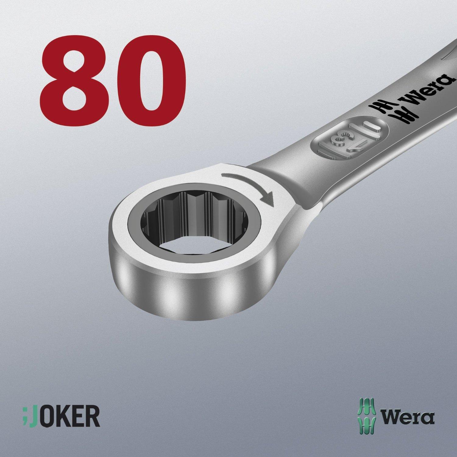 Wera Joker ratcheting combination wrench 16x212mm - 05073276001  