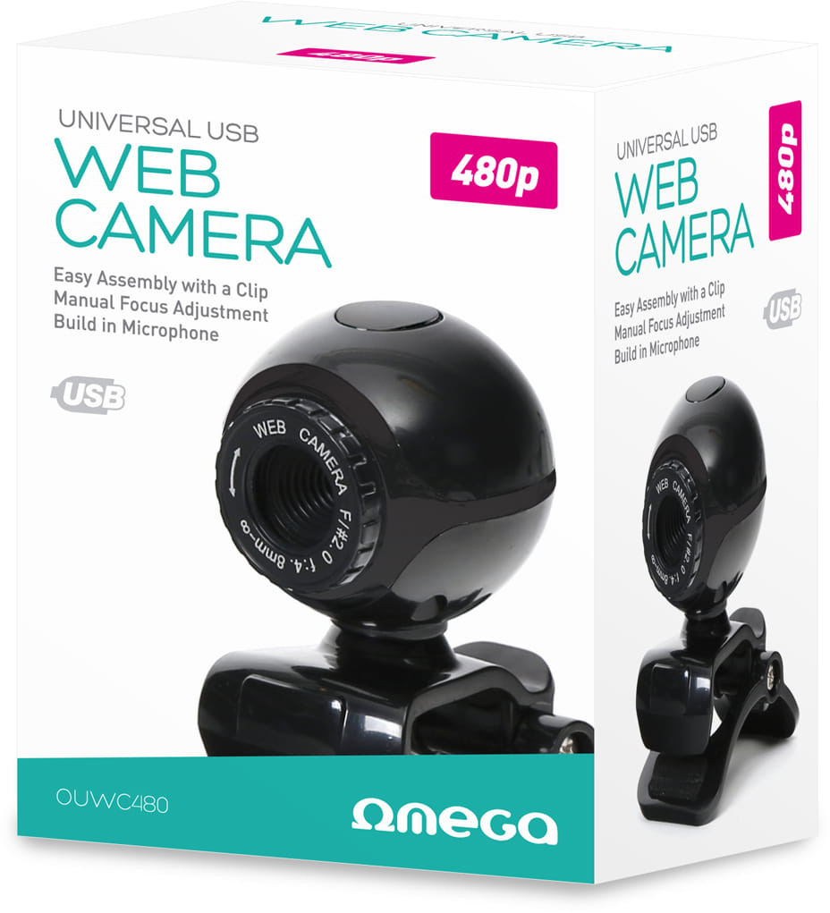 OMEGA WEB CAM 480p + MIC [45336] web kamera