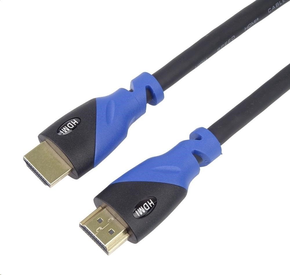 Kabel PremiumCord HDMI - HDMI 3m czarny (kphdm2v5) kabelis video, audio