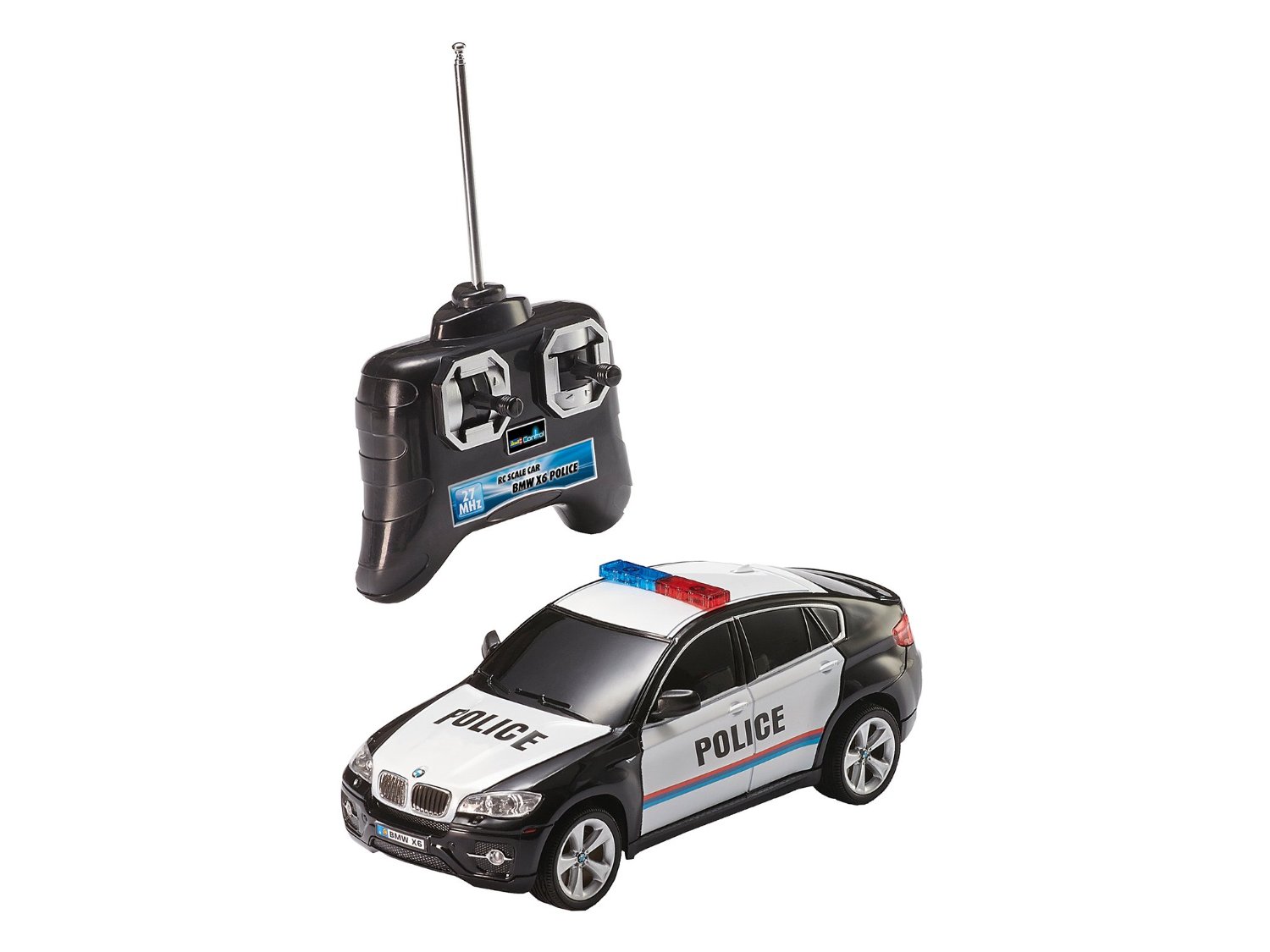 Revell RC BMW X6 Police (24655) Radiovadāmā rotaļlieta