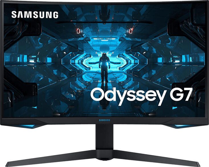 Samsung Odyssey G7 C32G74TQSR - G75T Series - QLED monitor - curved - 32" monitors