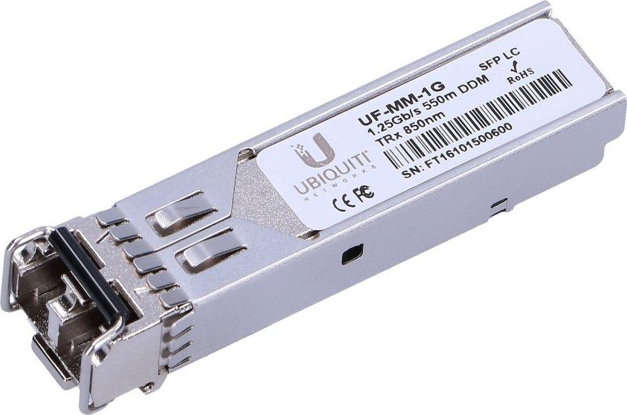 Ubiquiti UF-MM-1G 1.25Gbps SFP SX-LC (Multi-Mode Fiber) 850nm 550m - 2-Pack komutators