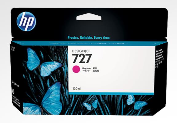 HP no.727  Magenta Ink Cartridge 130 ml for T920,T1500,T2500 series
