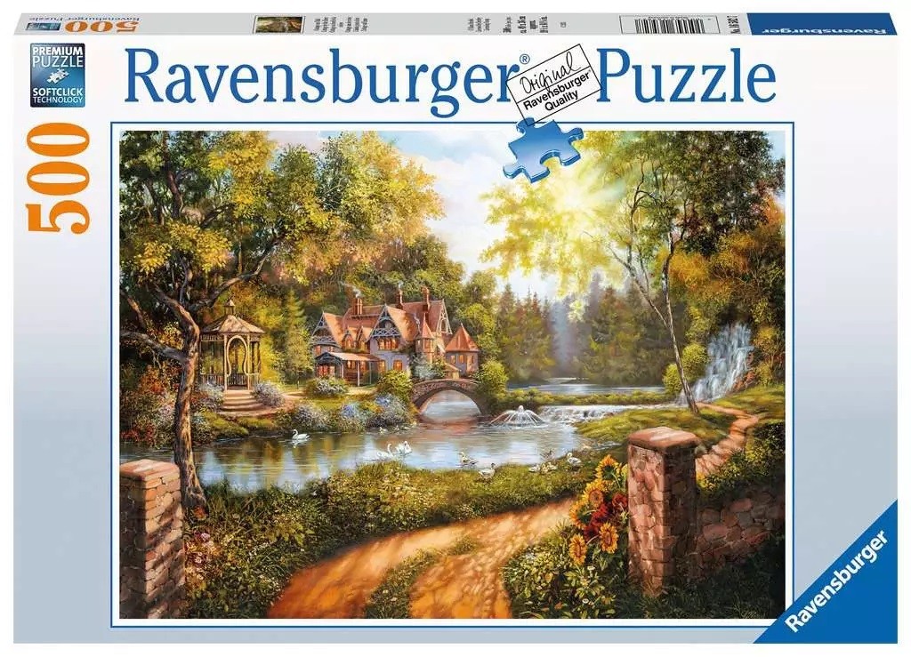 The cottage 16582 (4005556165827) puzle, puzzle