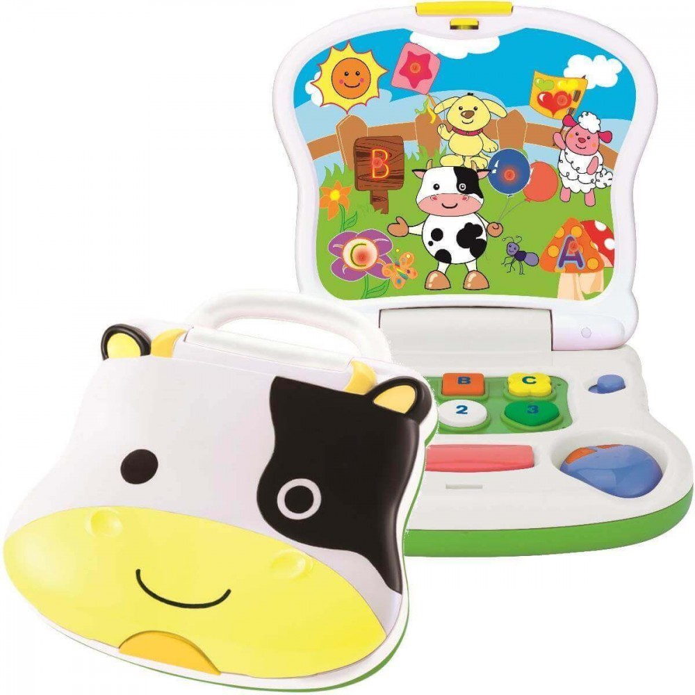 Interactive laptop cow 008071 (4895038545304)