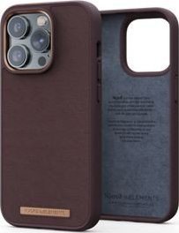 NJORD GENUINE LEATHER CASE IPHONE 14 PRO (6.7) BROWN maciņš, apvalks mobilajam telefonam