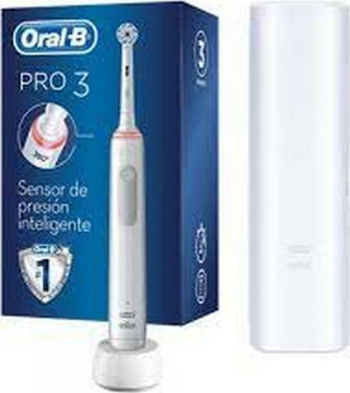 Braun Oral-B Pro 3 3500, electric toothbrush (white) mutes higiēnai